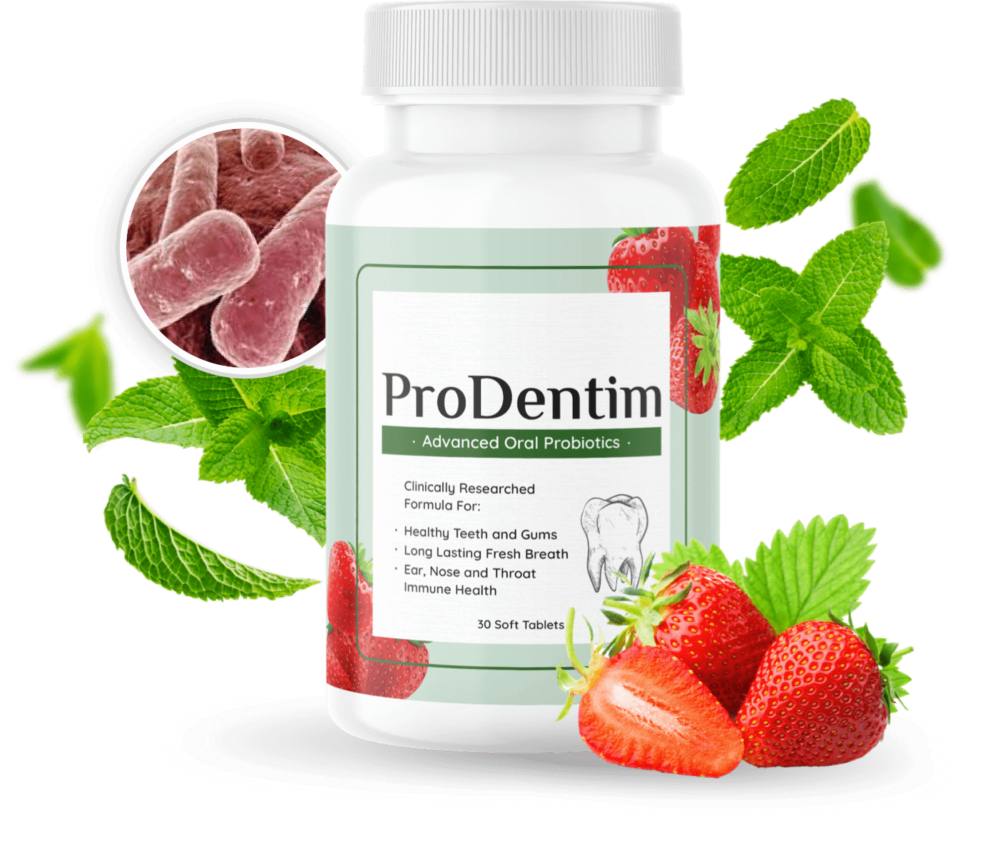 ProDentim dental probiotic supplement bottle